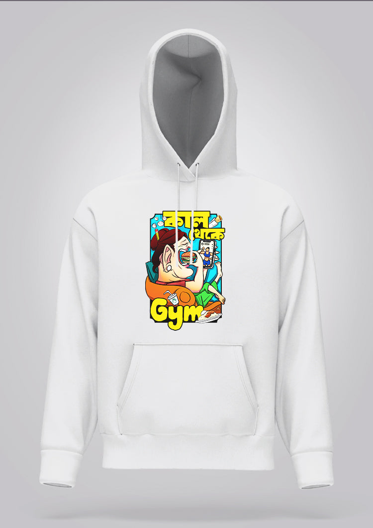 Kal Theke Gym Female Hoodie Unisex