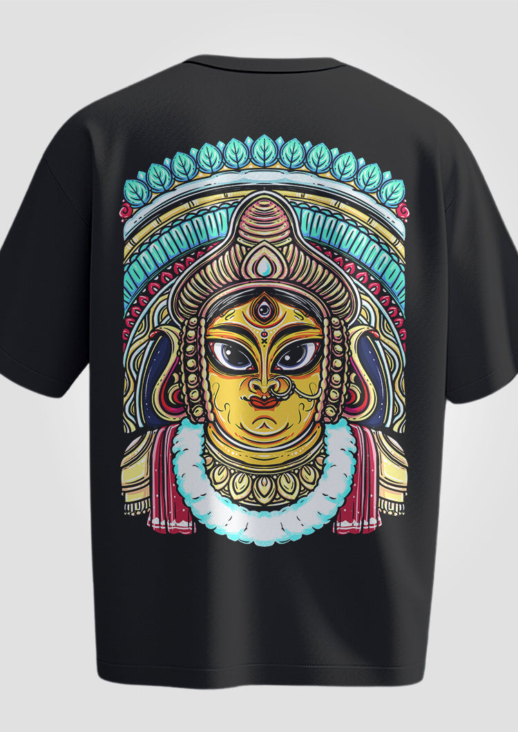 Durga Oversized Printed T-Shirts