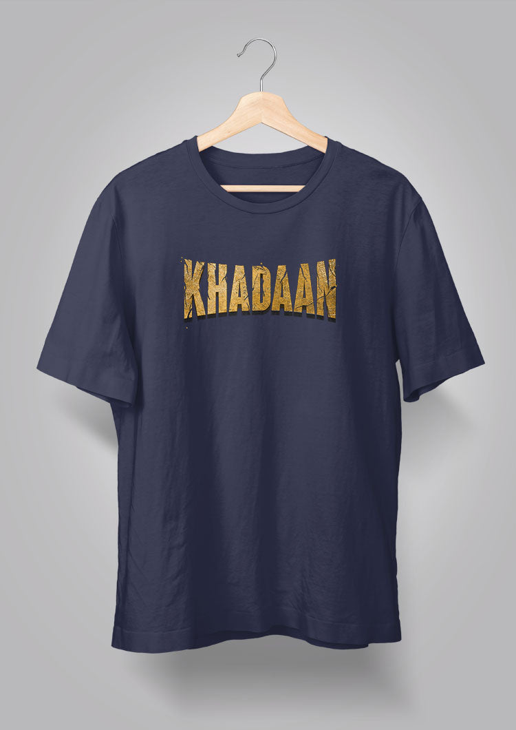 Khadaan Golden Logo Tees