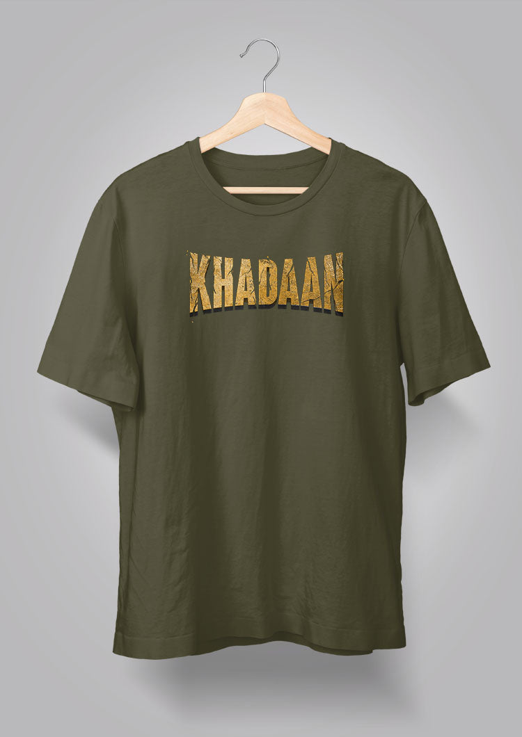 Khadaan Golden Logo Tees