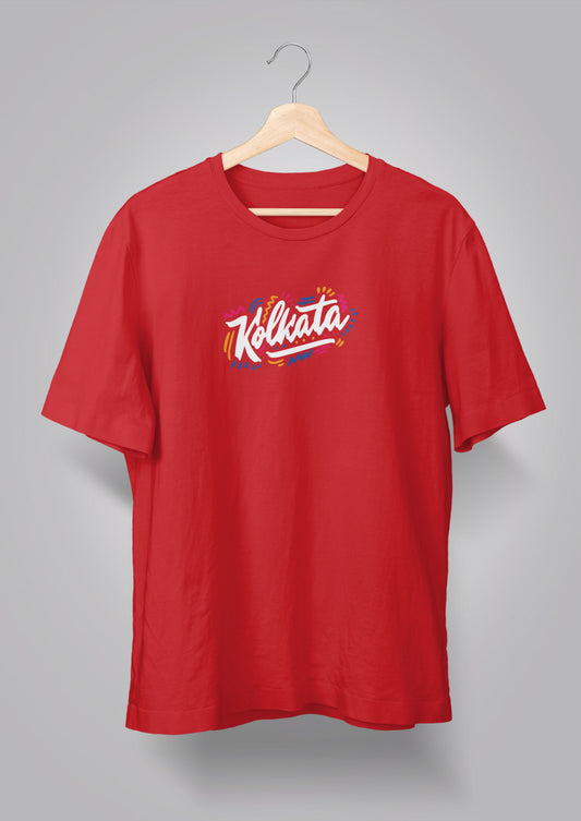 Kolkata Graffiti Unisex T-shirts