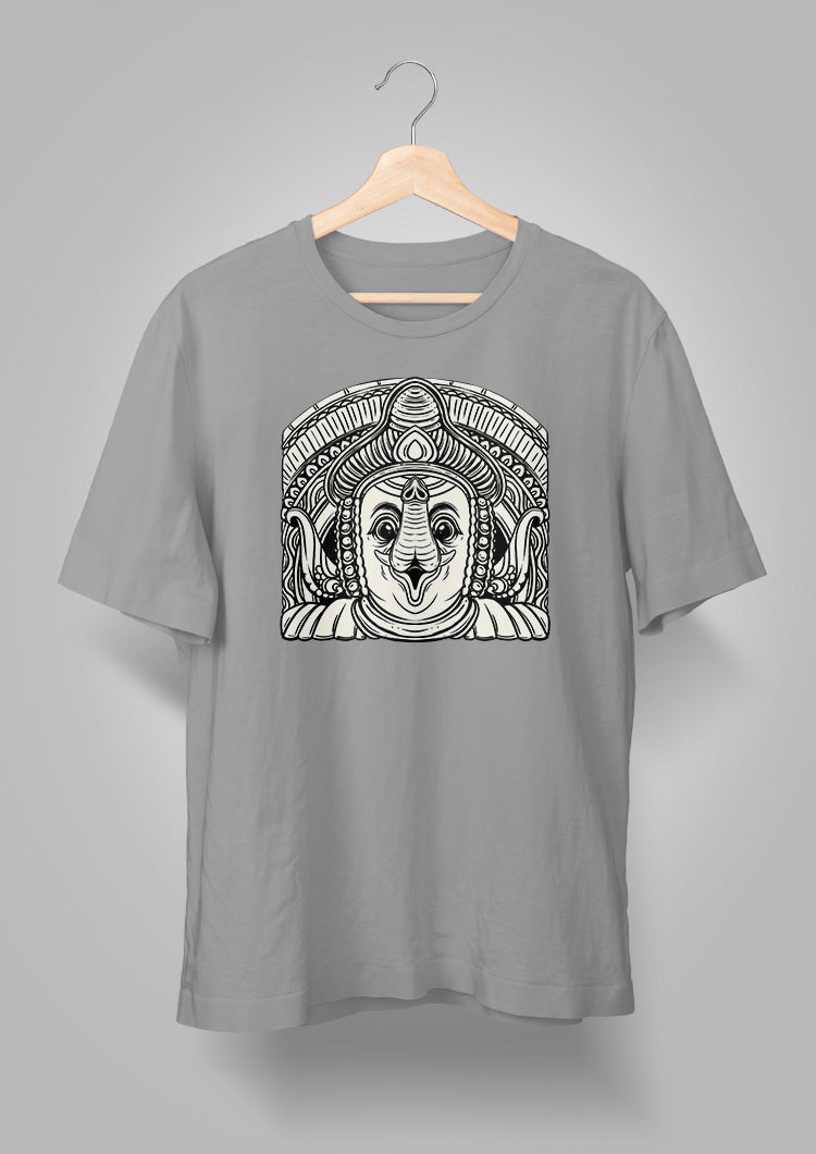 Ganesh Mask B/W Unisex