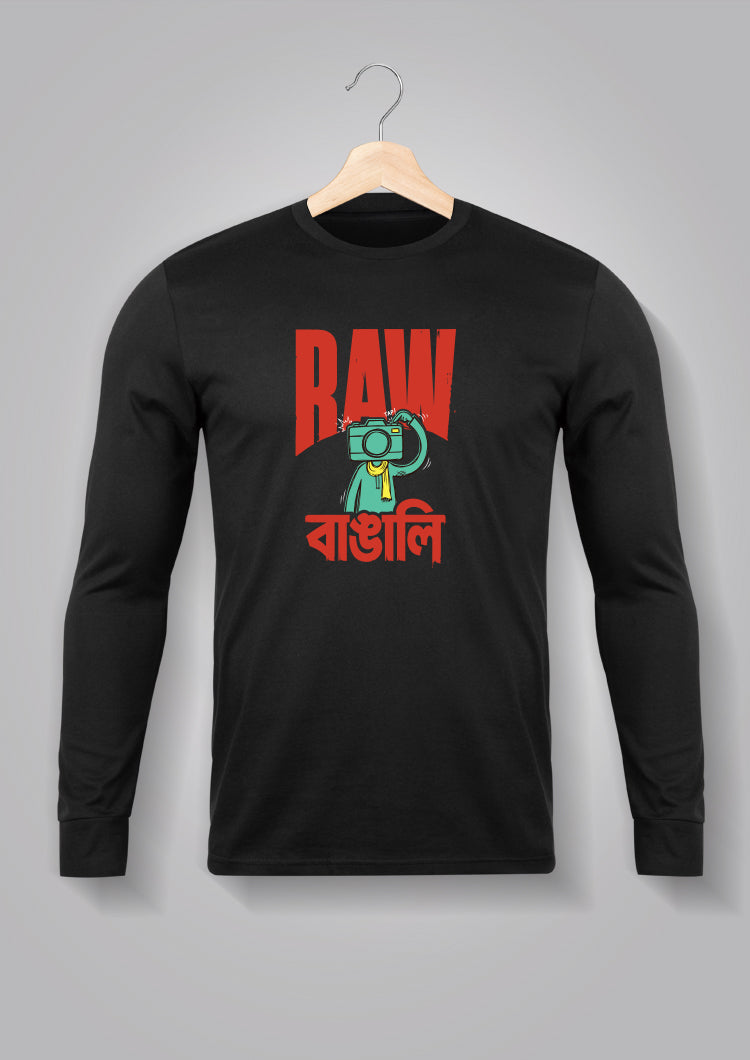 Raw Bangali Full Sleeve T-shirt