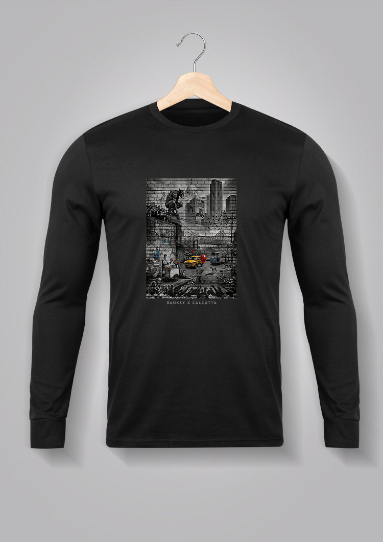 Banksy X Calcutta Full Sleeve T-shirt