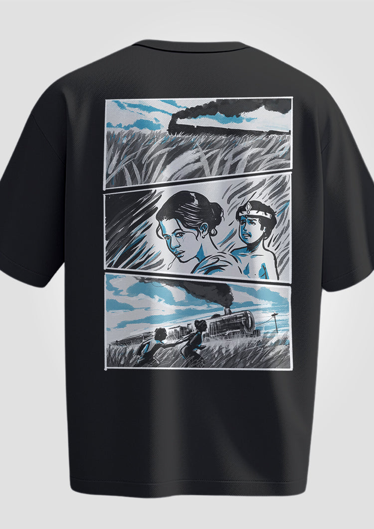 Pother Panchali Oversized T-Shirts