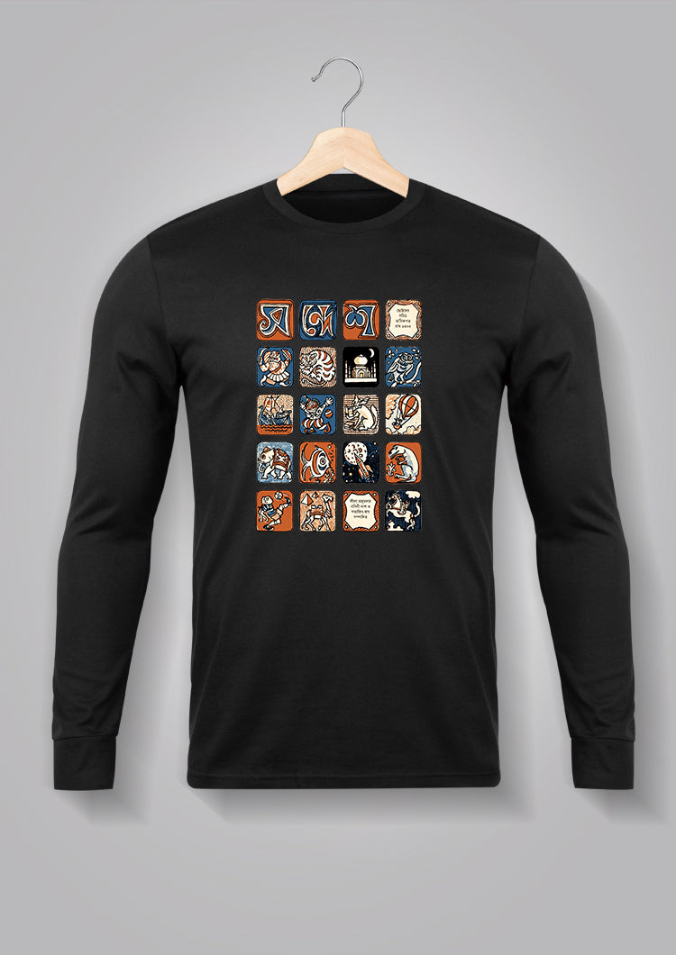 Sandesh Maagh 1385 Full Sleeve T-shirt
