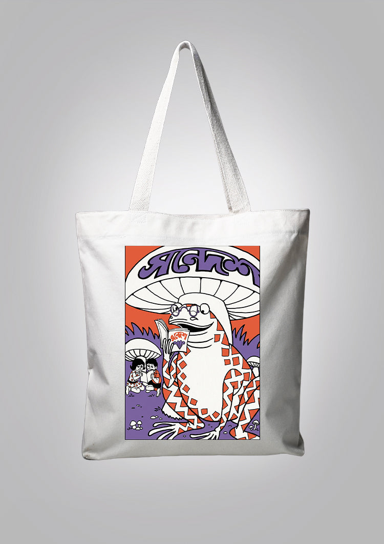 Sandesh Ashwin 1390 White Tote Bag