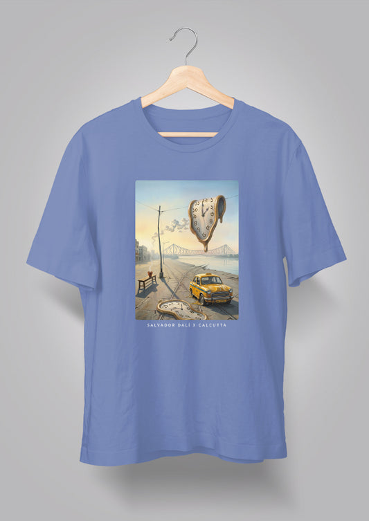 Dali X Yellow Blue Woven Dhuti