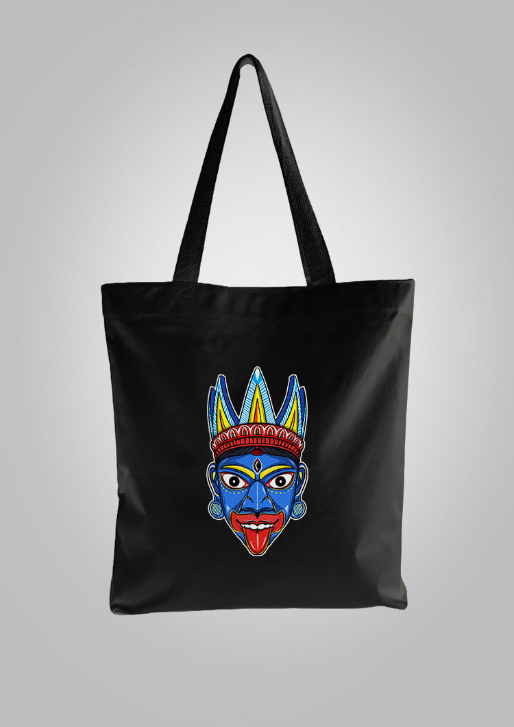 Gambhira Kali Black Tote Bag