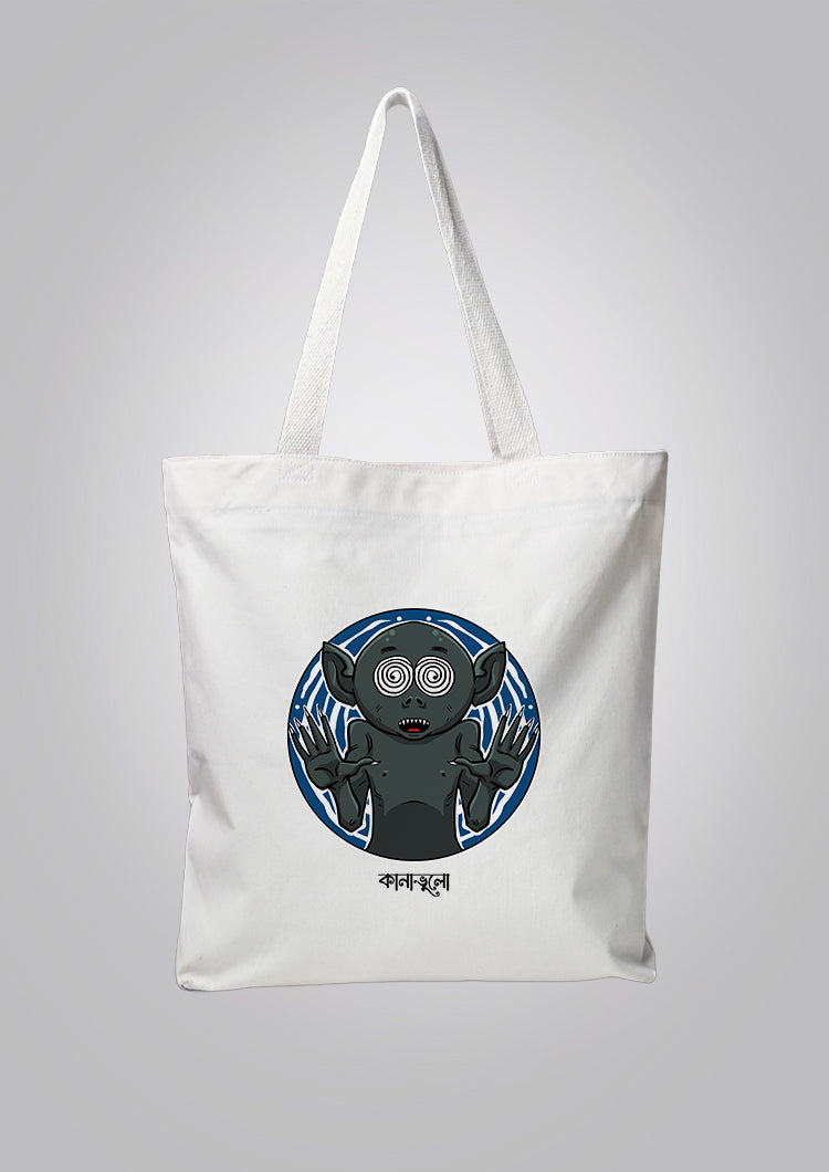 Kanabhulo White Tote Bag