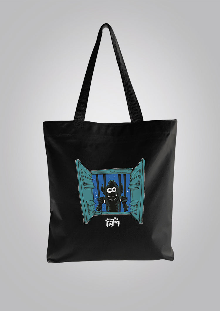 Nishi Black Tote Bag