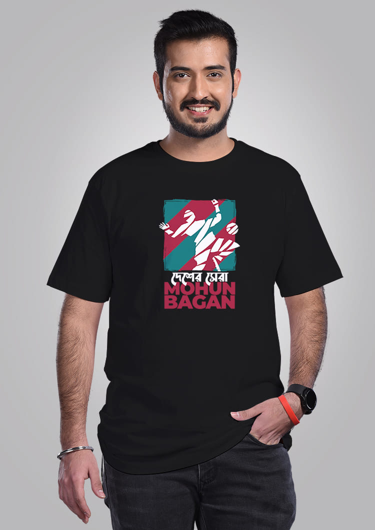 Mohun Bagan Desher Shera Tshirts