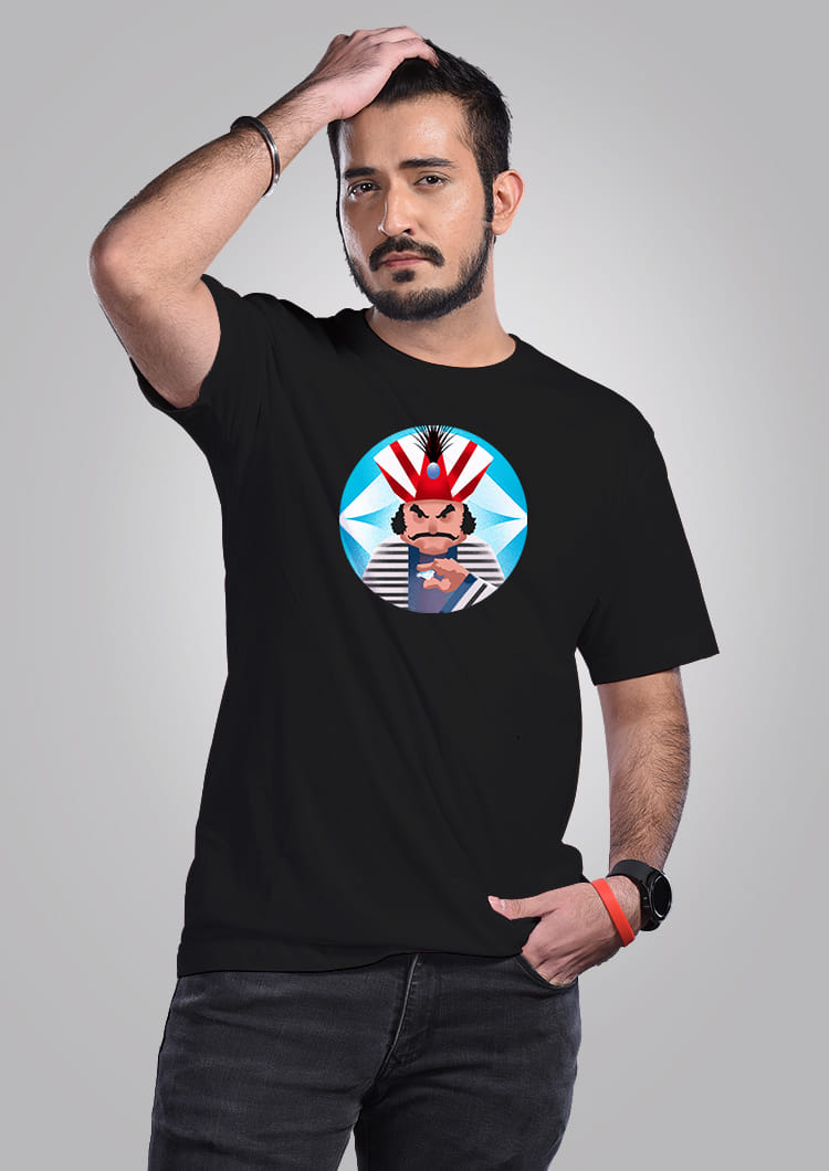 Hirak Raja Printed T-Shirts For Men