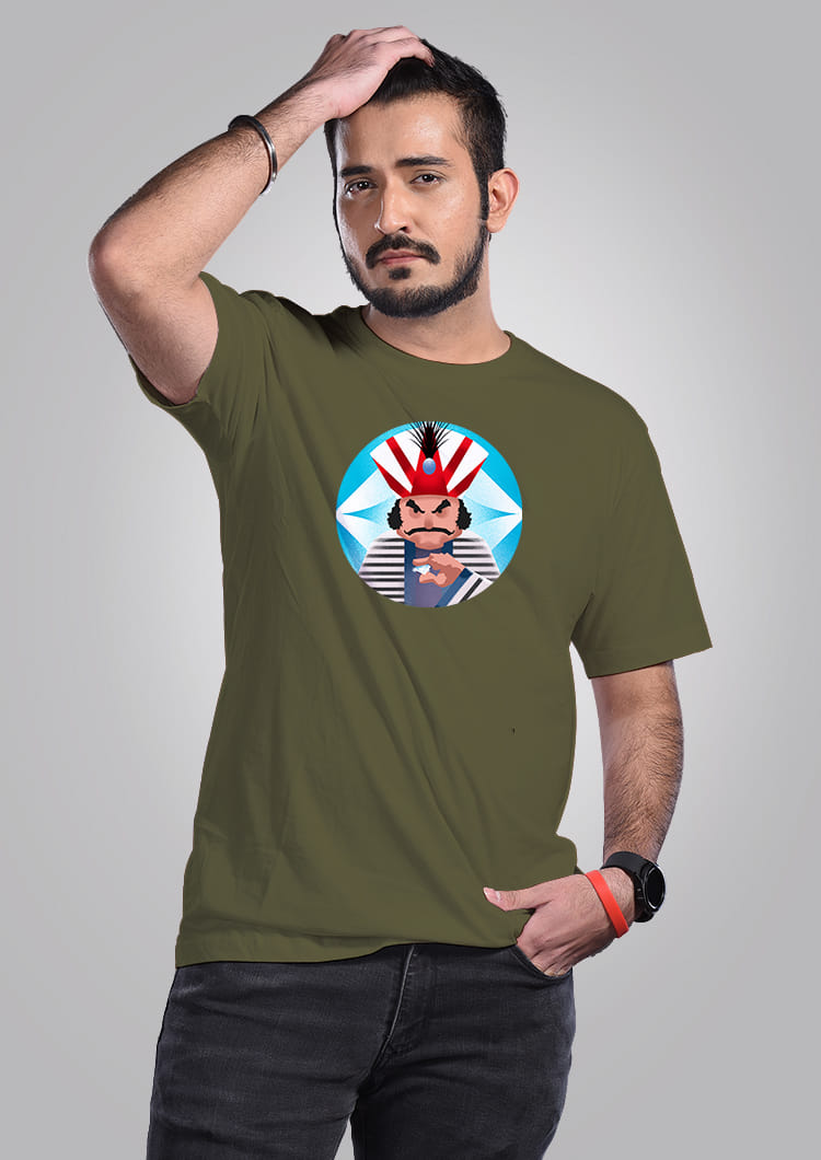 Hirak Raja Printed T-Shirts For Men