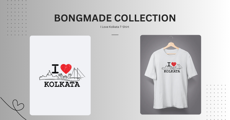 I love Kolkata t shirts
