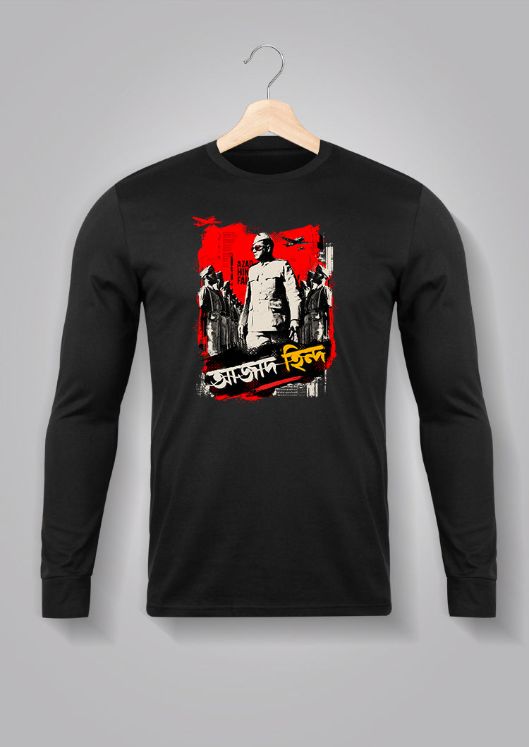 Azad Hind Full Sleeve T-shirt