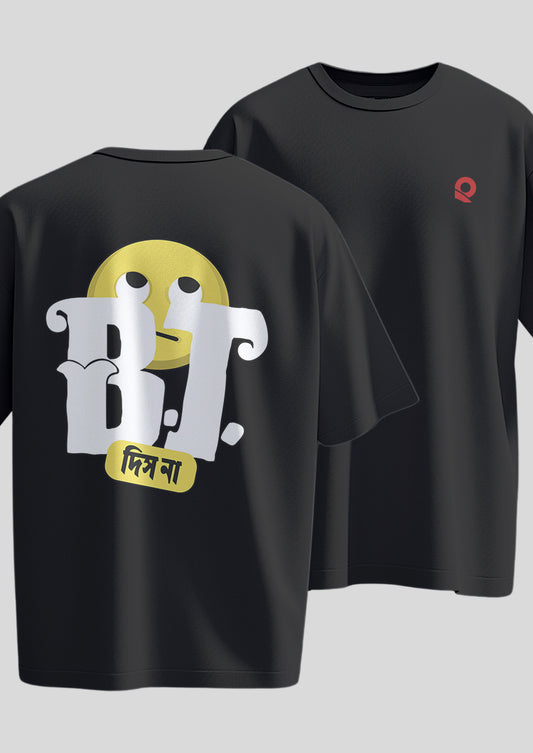 BT Dish Na Oversized T-Shirts