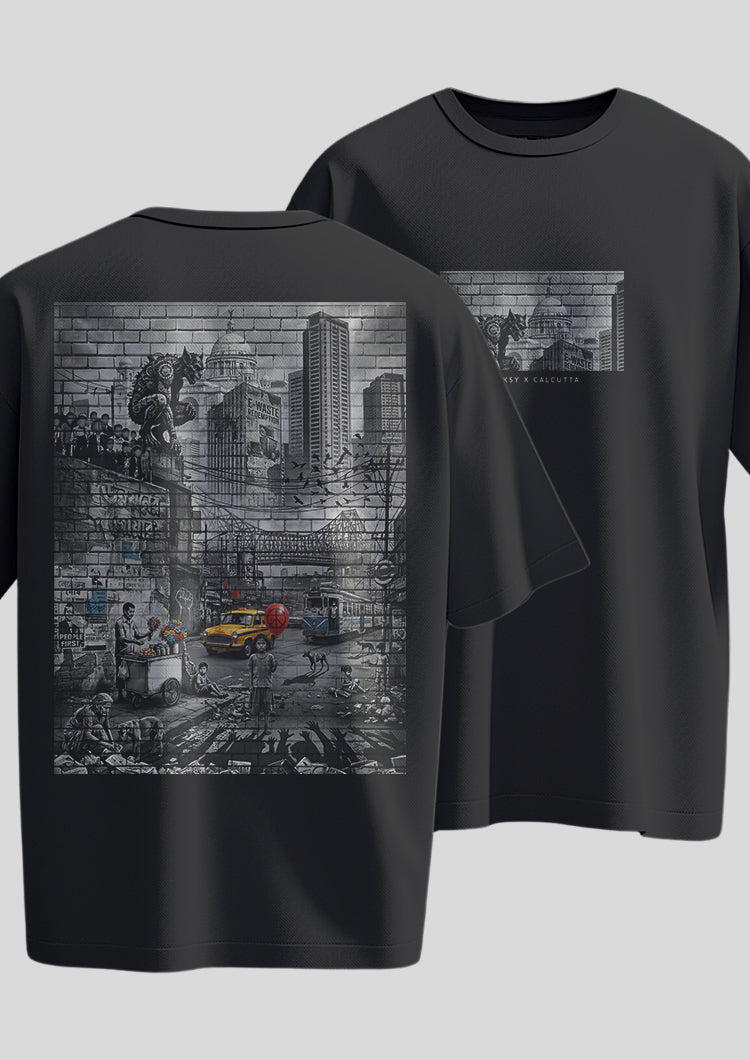 Banksy X Calcutta Oversized T-shirt