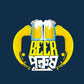 Beer Purush Navy Blue Unisex T-Shirts