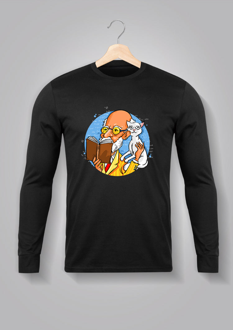 Shonku and Cat Full Sleeve