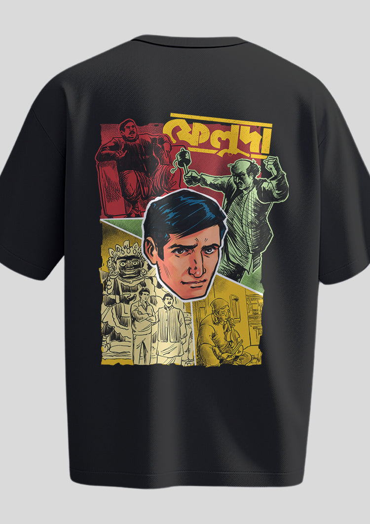 Feluda Pherot - Kathmandute Oversized T-Shirts