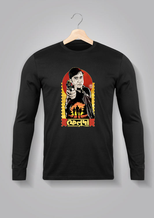 Feluda Pherot -Jawto Kando Kathmandute Full Sleeve T-shirts