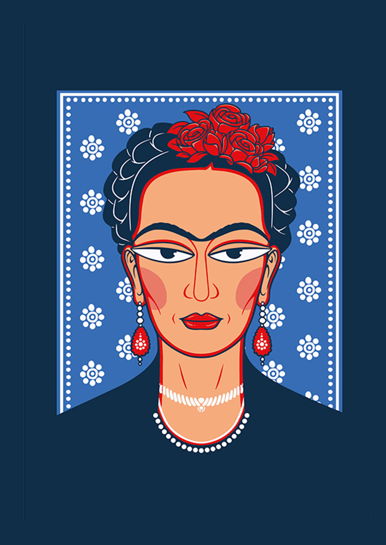 Frida Navy Blue Unisex