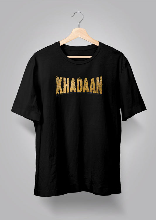 Khadaan Golden Logo Tees