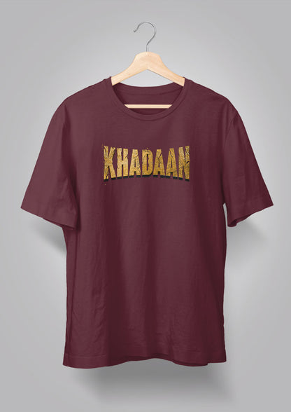 Khadaan Golden Logo Tees