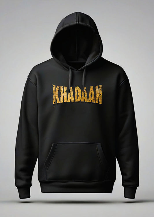 Khadaan Golden Logo Hoodie