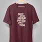 Khelbo Aaj Oi Ghashe BW T-shirts