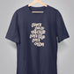Khelbo Aaj Oi Ghashe BW T-shirts