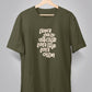 Khelbo Aaj Oi Ghashe BW T-shirts