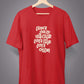 Khelbo Aaj Oi Ghashe BW T-shirts