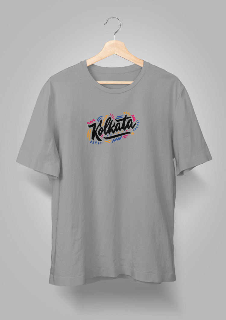 Kolkata Graffiti Unisex T-shirts