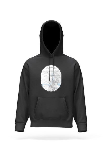 Kolkata Map Hoodie Unisex