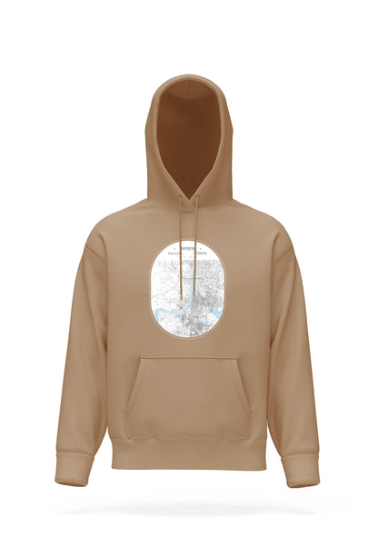 Kolkata Map Hoodie Unisex