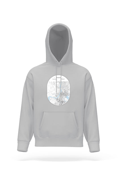 Kolkata Map Hoodie Unisex