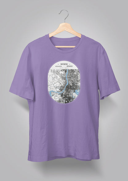 Kolkata Map Unisex T-shirts