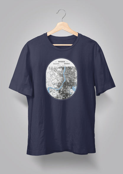 Kolkata Map Unisex T-shirts