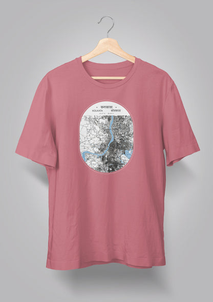 Kolkata Map Unisex T-shirts