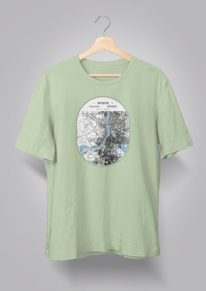 Kolkata Map Unisex T-shirts