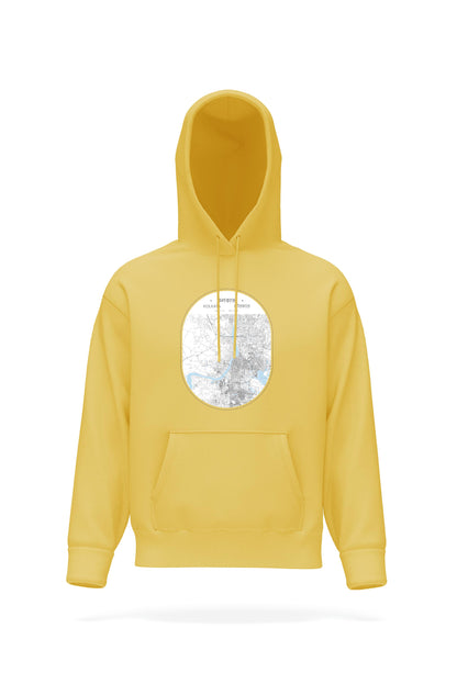 Kolkata Map Hoodie Unisex