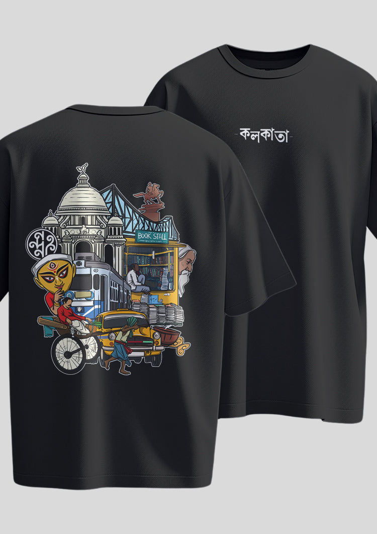 Amar Kolkata Oversized T-shirts