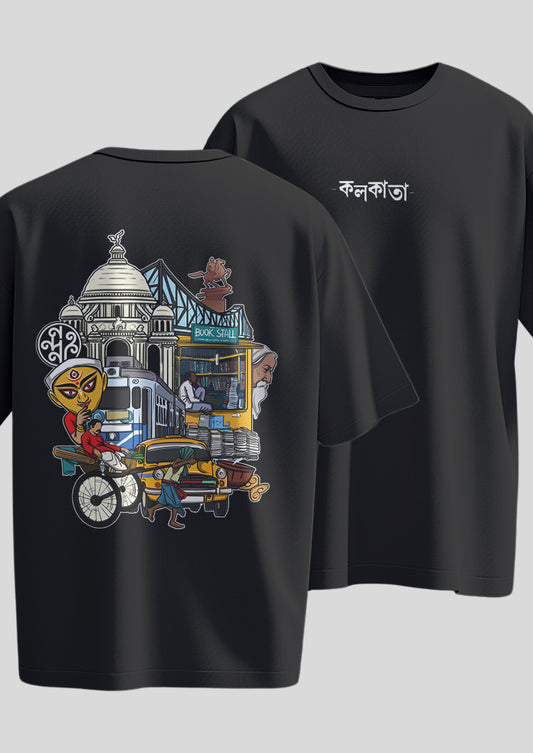 Amar Kolkata Oversized T-shirts