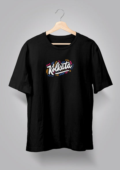 Kolkata Graffiti Unisex T-shirts