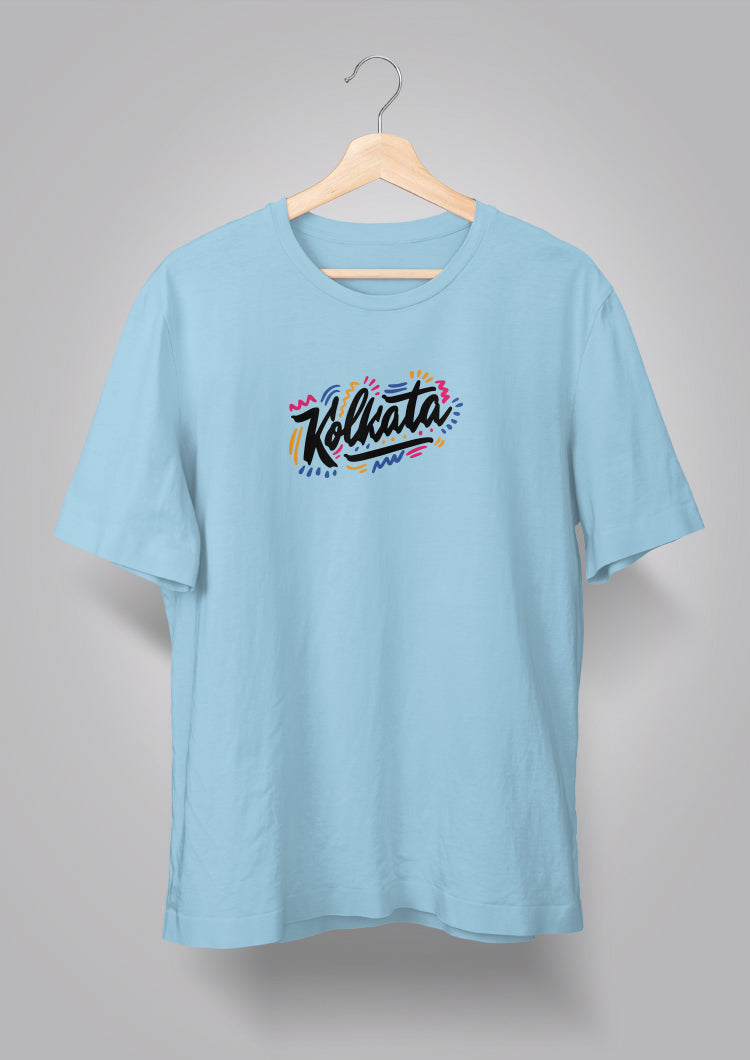 Kolkata Graffiti Unisex T-shirts