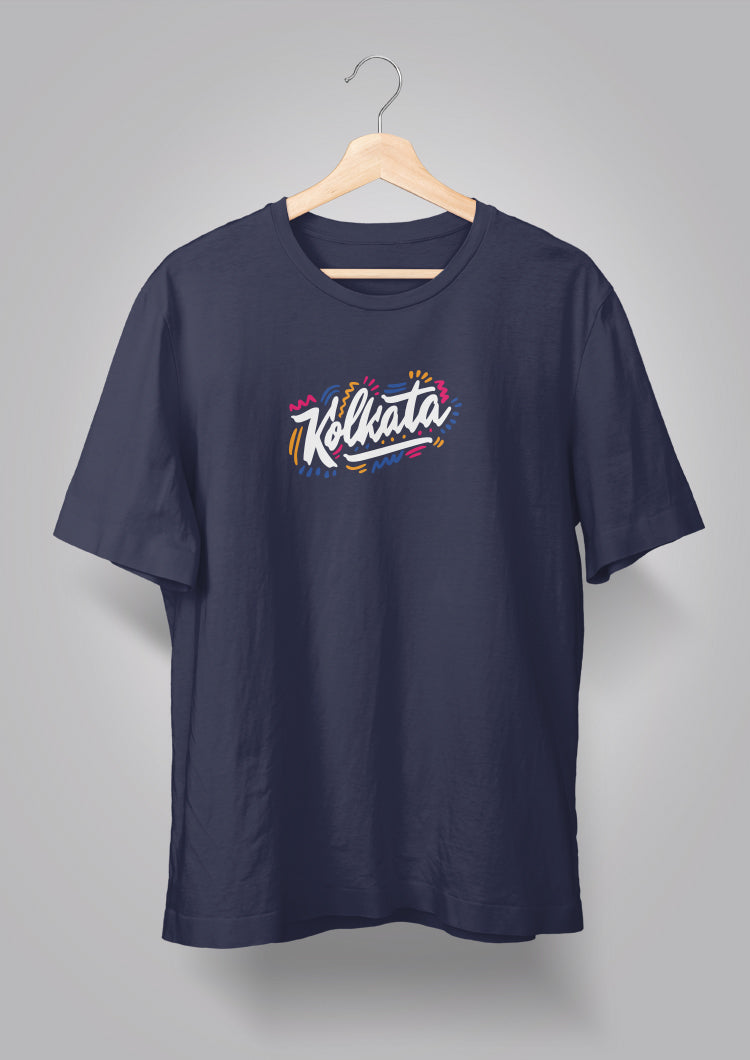 Kolkata Graffiti Unisex T-shirts