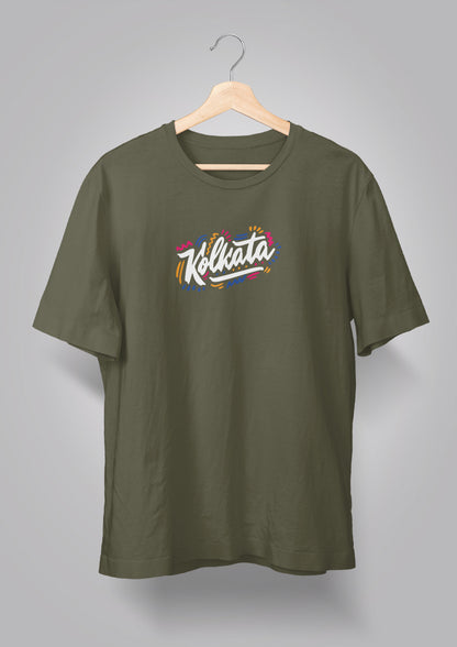 Kolkata Graffiti Unisex T-shirts