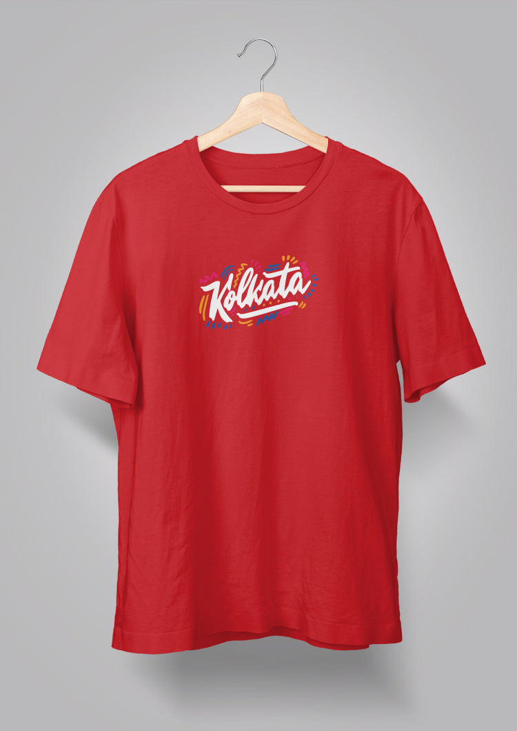Kolkata Graffiti Unisex T-shirts